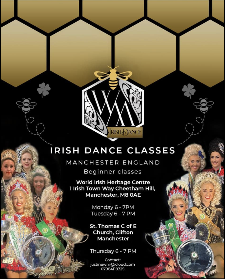 Justine Ward-Mallinson Irish Dance Flyer